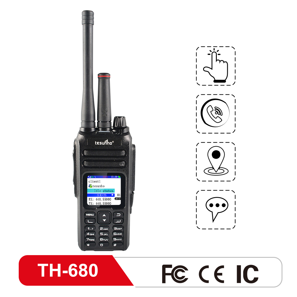 Dual Mode PoC UHF Radio With Repeater TH-680